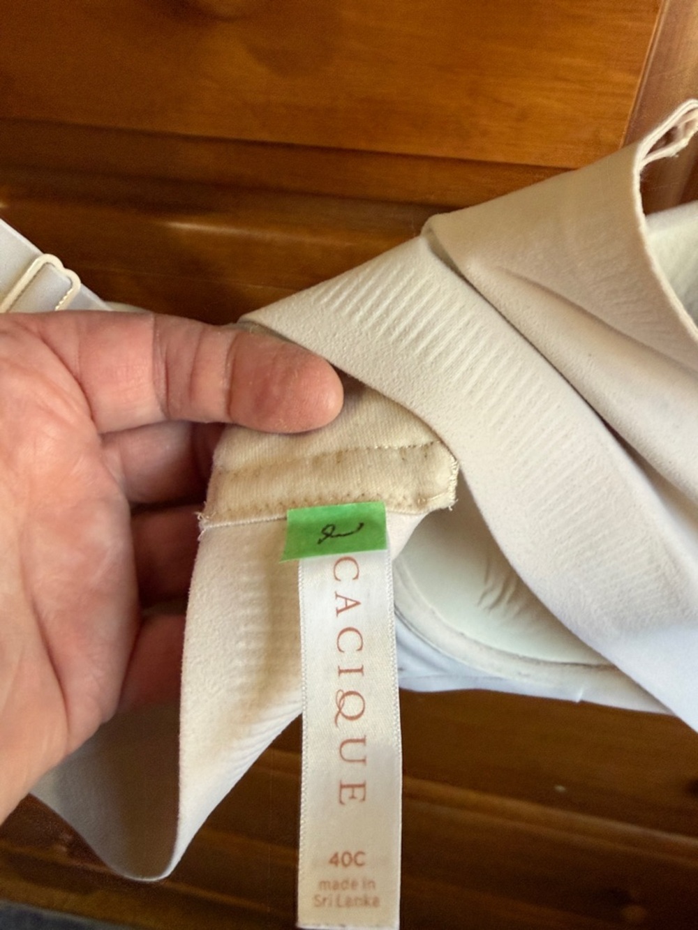 Lane Bryant Cacique Modern Luxe Balconette Bra 40C in Sand Dollar - Picture 3 of 8